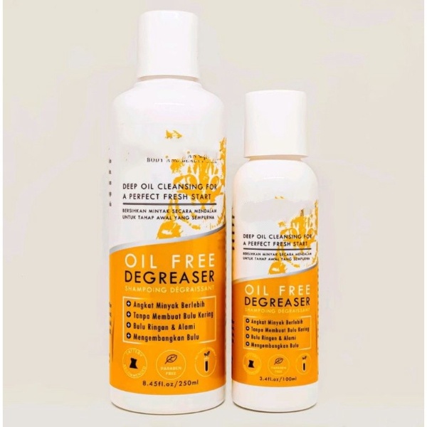 Shampo Kuning Degreeser oil free 60ml shampo kucing Olive care