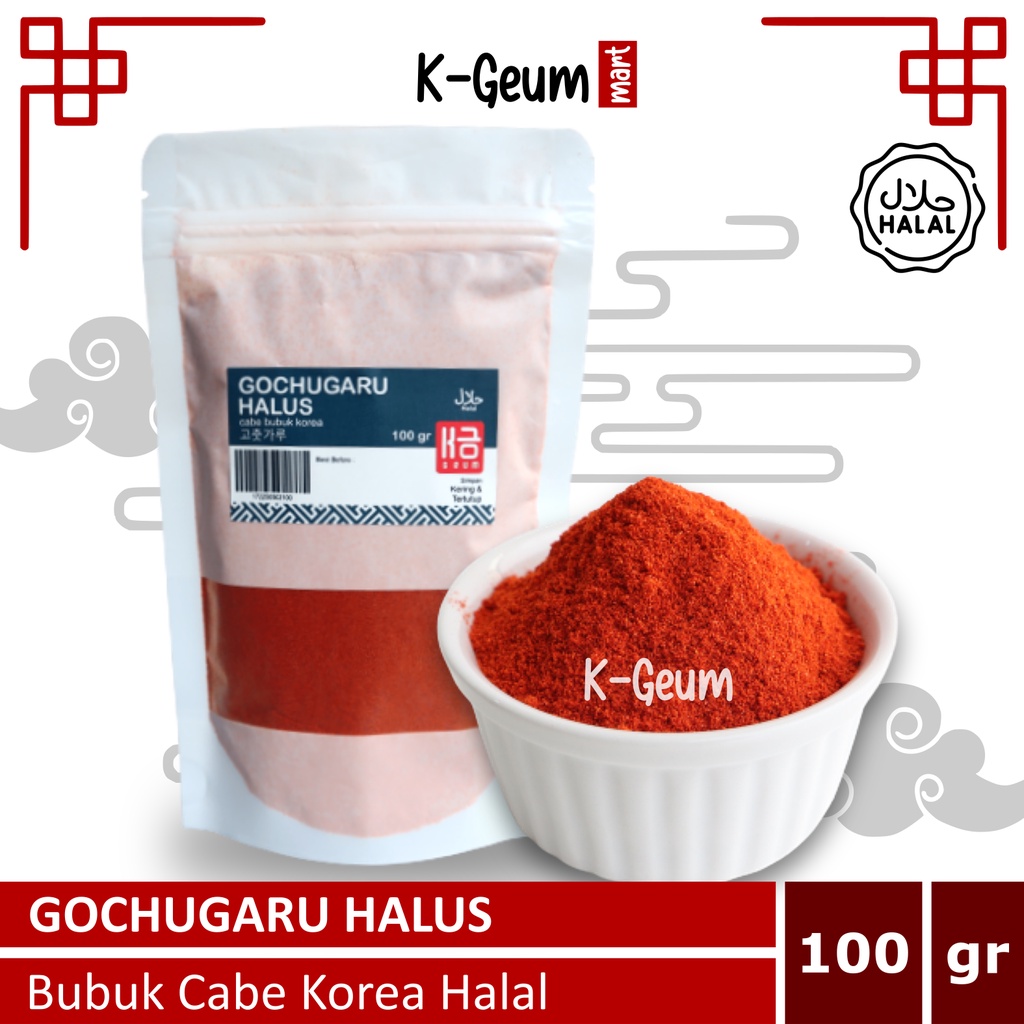 

Gochugaru Halus Cabe Bubuk Korea Halal 100 Gr