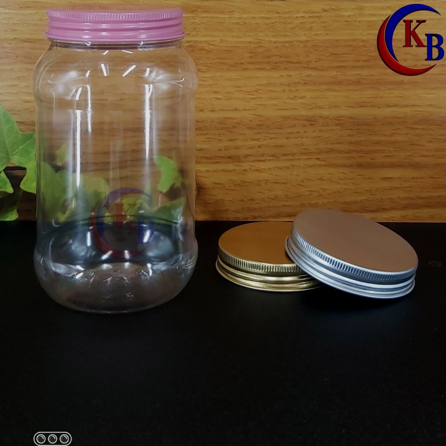 TOPLES JAR 500 ML TINGGI ALUMUNIUM SAMBAL / TOPLES PLASTIK PET 500ML
