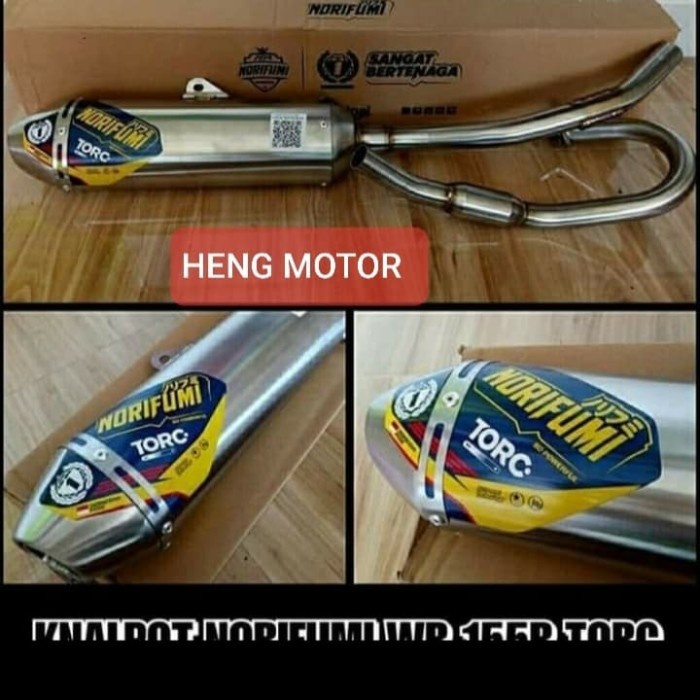 Knalpot Norifumi Wr 155 seri TORC