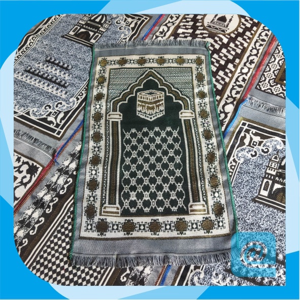 Sajadah Kecil / MINI, 55cmX 35cm Tipis Kepala / Muka, Anak, Travel / Traveling, Souvenir, Terbaru, P