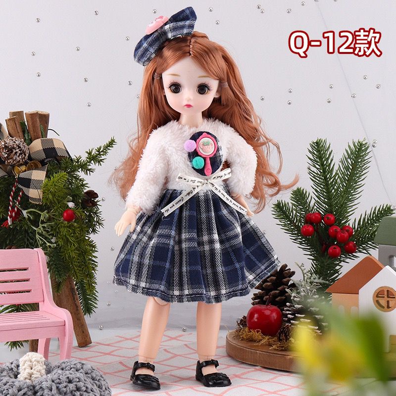 Mainan anak perempuan Boneka Doll Cute DIY Girls Gift Princess Dress Seri Q