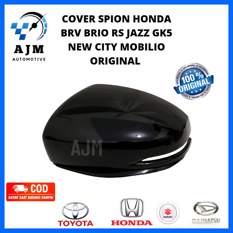 Cover tutup Spion Brio rs jazz rs Mobilio rs 2016 2017 2018 2019 2020 Original tutup batok spion Bri
