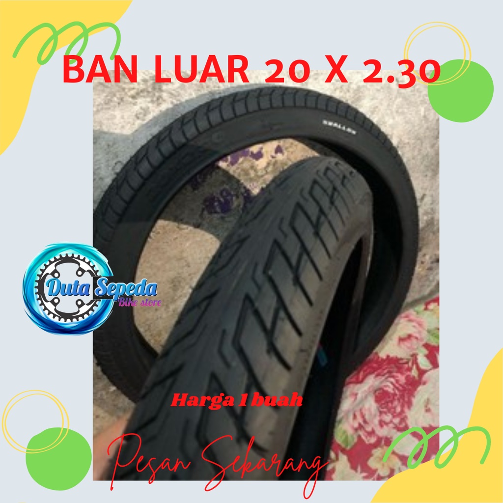 Ban luar sepeda 20 x 2.30 Swallow
