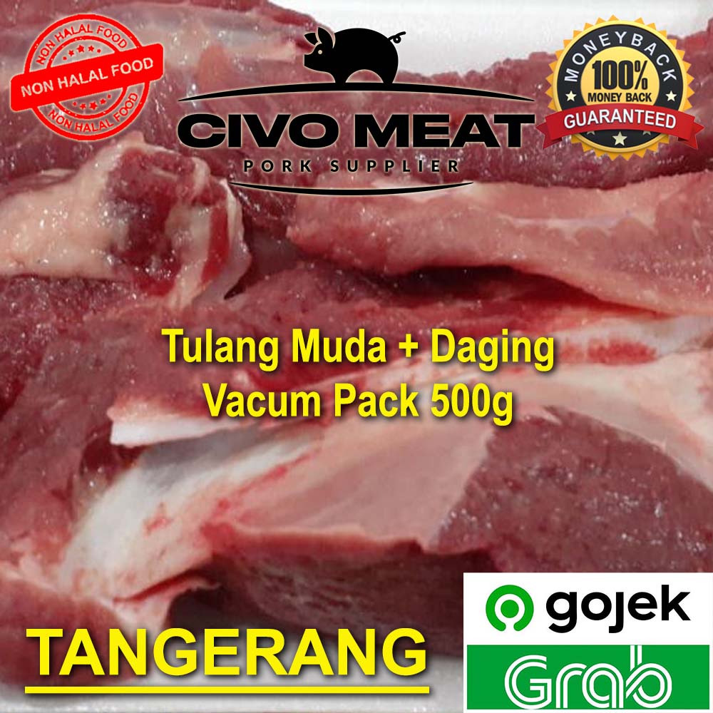Tulang Muda Daging Babi 500g