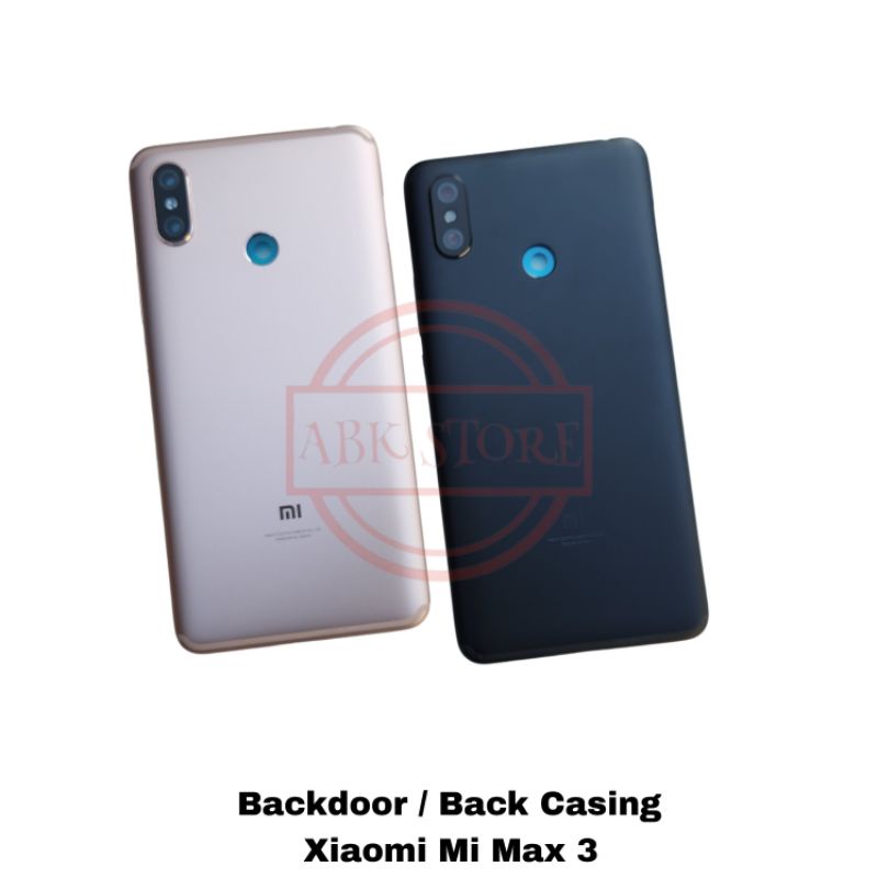 TUTUP BELAKANG BACKDOOR BACK CASING HOUSING XIAOMI MI MAX 3 BACKCOVER ORIGINAL