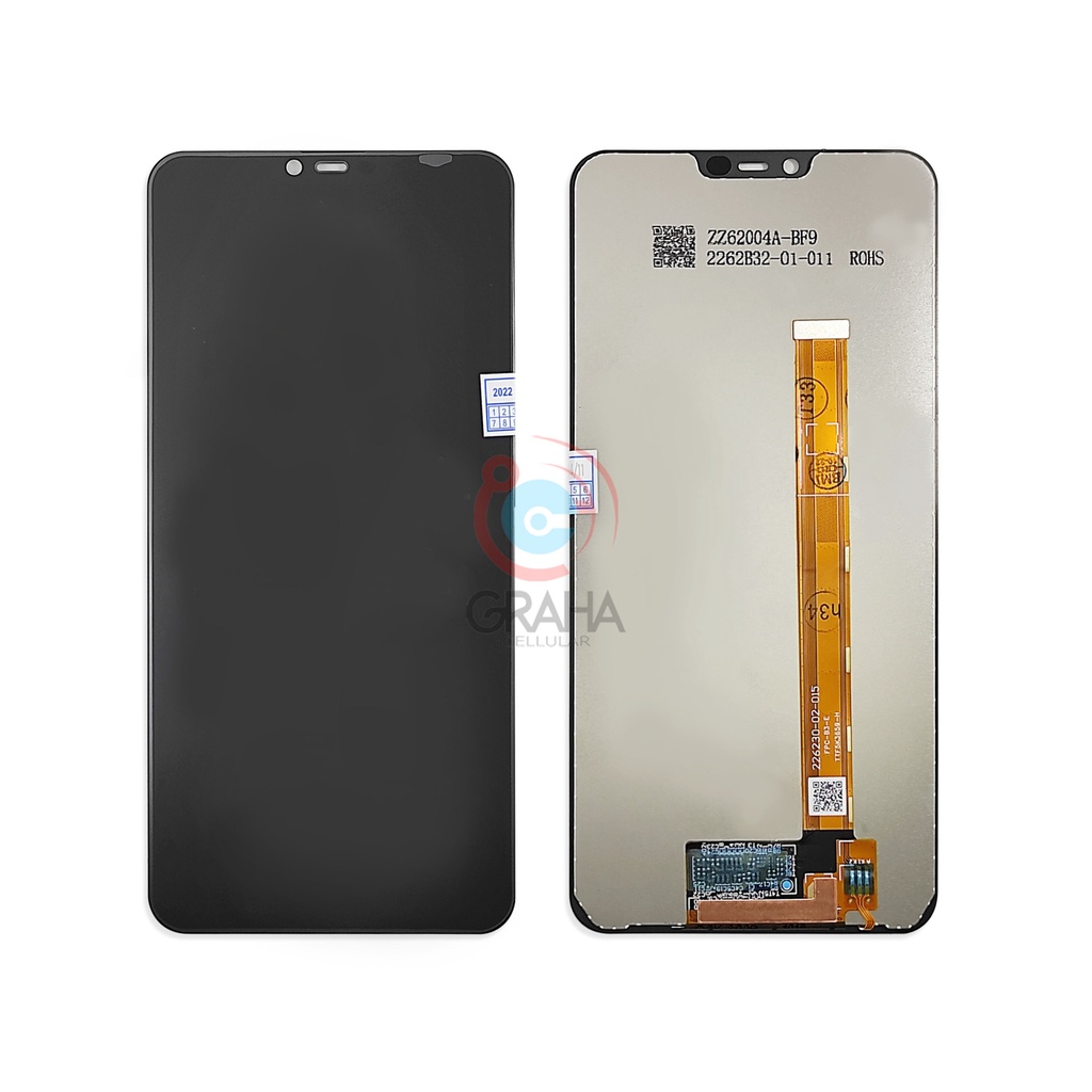 LCD OPPO A3S / CPH1853 / CPH1803 SMALL GLASS FULLSET TOUCHSCREEN