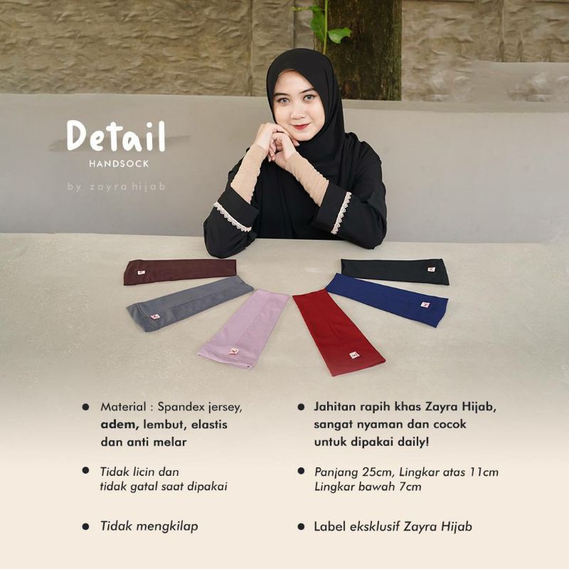 PREMIUM HANDSOCK & CELAMIS (celana gamis) By Zayra Hijab