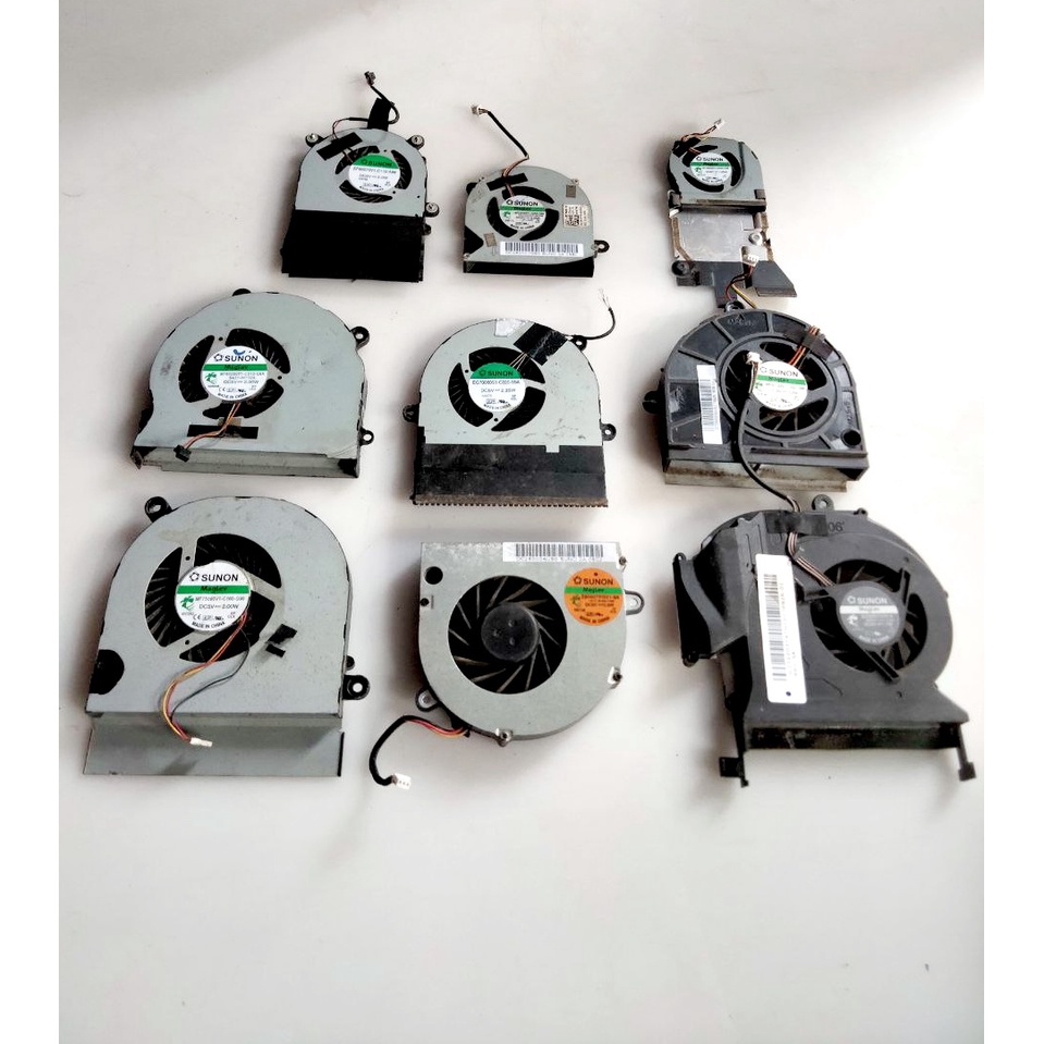Fan Dc Brushless SUNON 5v ExLaptop Berbagai Model