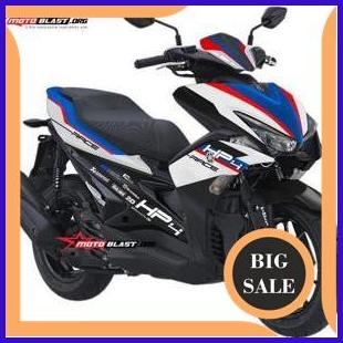 parts Decal stiker Yamaha Aerox 155 BMW HP4 Race 140ZZ3