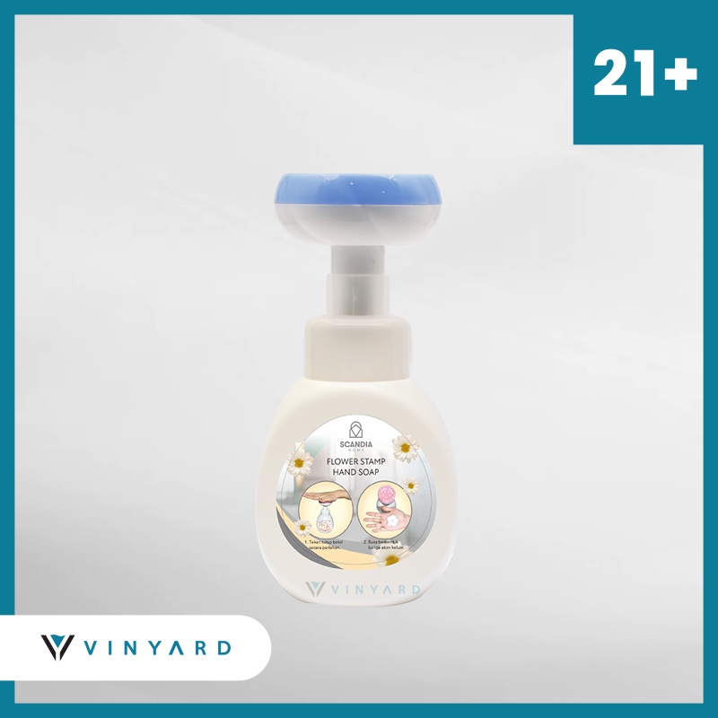 Scandia Hand Soap Flower Stamp Tea Tree 330ml