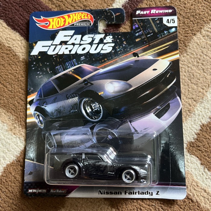 HOT WHEELS FAST & FURIOUS FAST REWIND NISSAN FAIRLADY Z TERLARIS