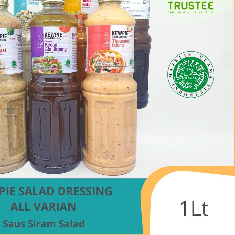

❃ Kewpie Salad Dressing / Saus Siram Halal 1 liter ➮