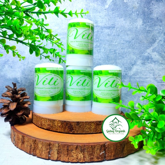 Vili Deodorant Tawas penghilang Bau Badan Alami / Vili Tawas