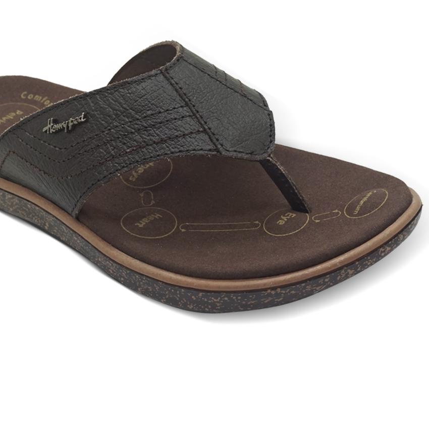✾ Homyped Alfapro 01 Sandal Jepit Kulit Terapi Pria ♘