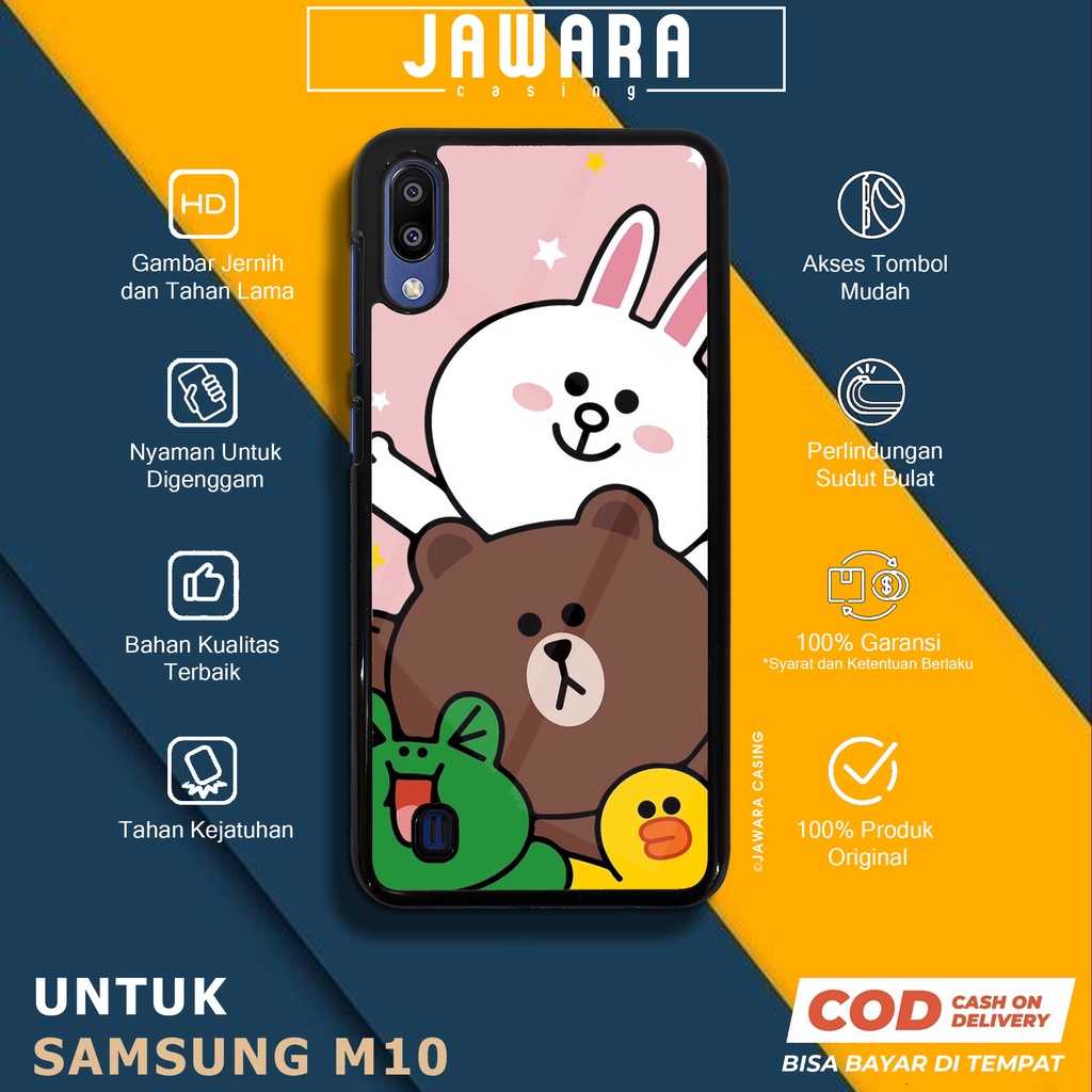Case Samsung M10 Casing Samsung M10 Jawara Casing [LN01] Case Glossy Case Aesthetic Custom Case Anim