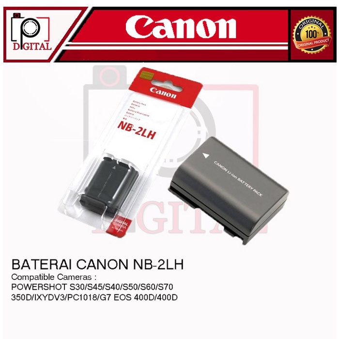 BATERAI CANON NB-2LH / NB 2LH