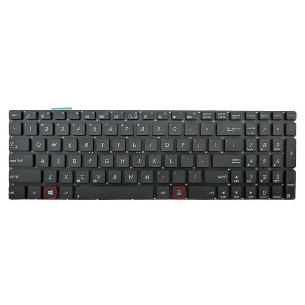 Keyboard Asus N550 N550j N550ja N550jk N550jv N550l N550lf N750 Q550