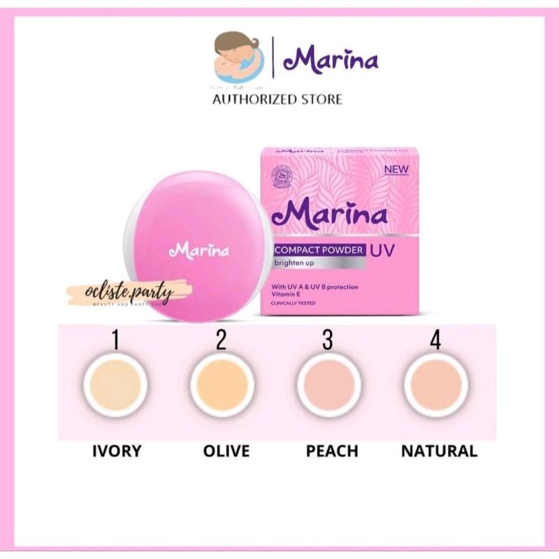 Marina Compact Powder Uv Protection / Bedak Padat Marina