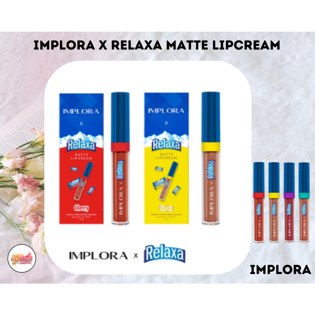 IMPLORA - IMPLORA X RELAXA LIP CREAM Net. 2.9 gr