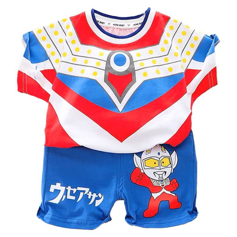 Setelan Anak Laki Laki Import - Motif Ultraman