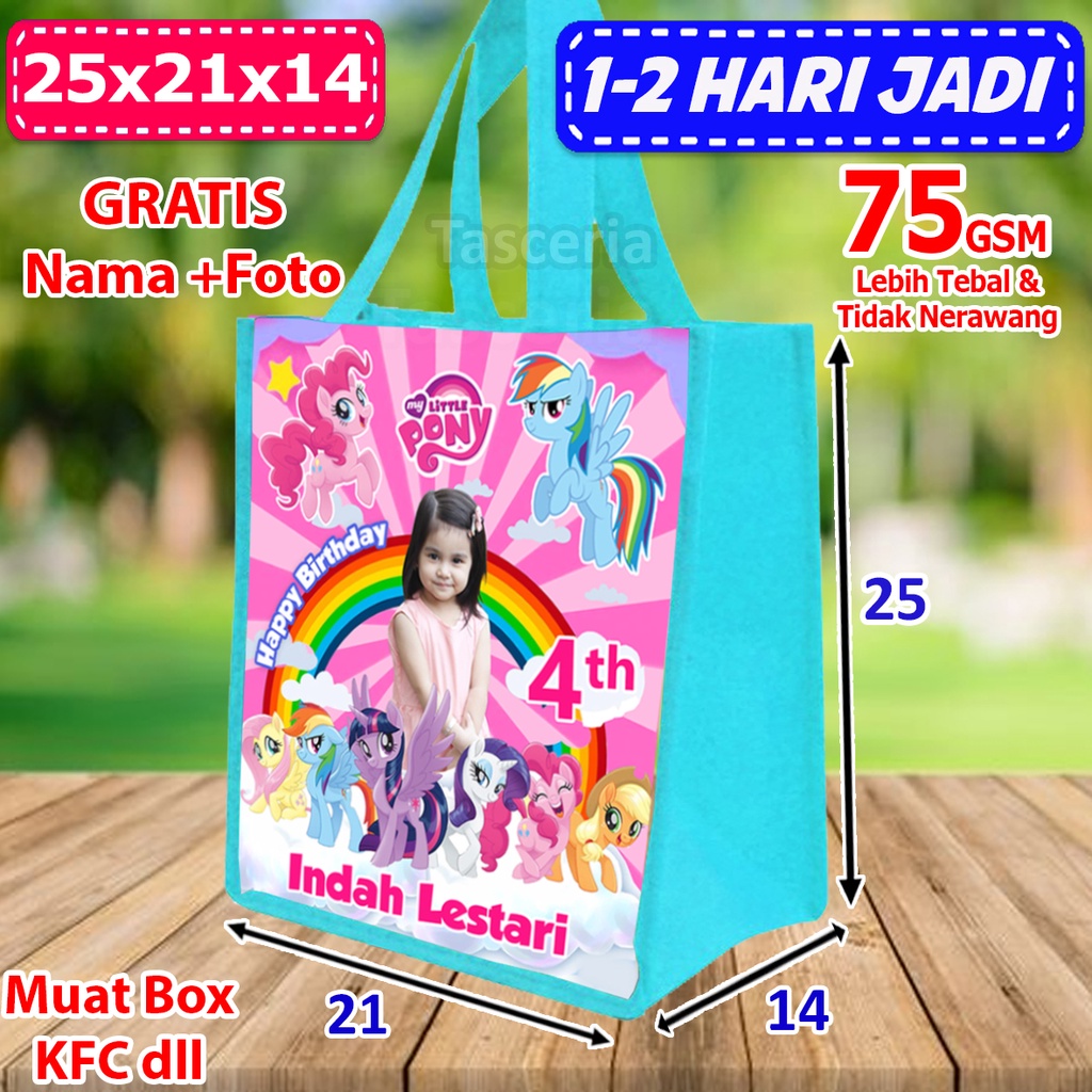 

Tas Souvenir Ultah Kantong Pony
