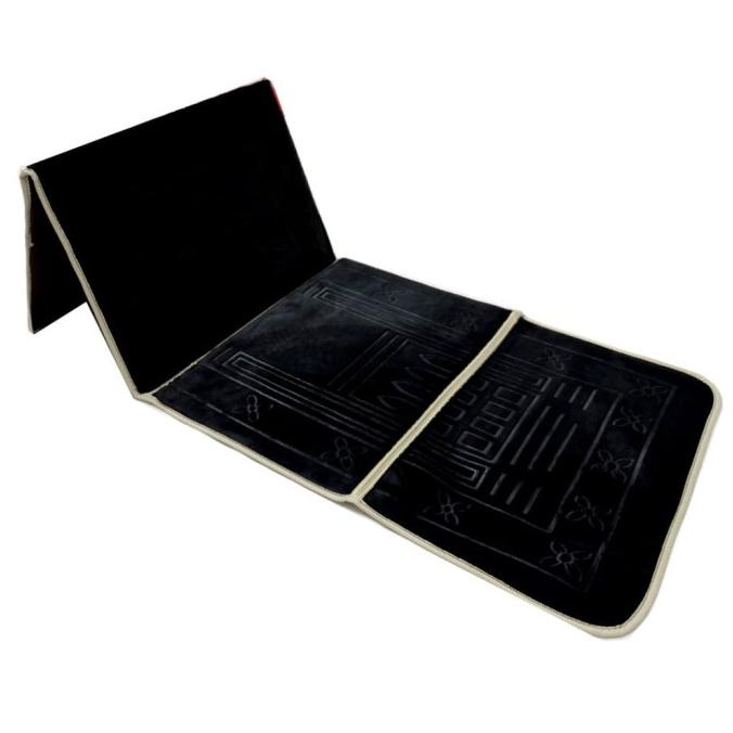 sajadah sandar sender bludru tebal