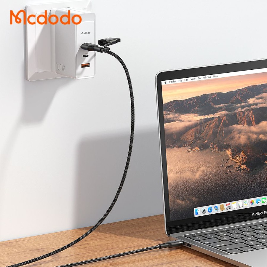 MCDODO 3 in 2 PD Fast Charging 100W 1.2m Lightning C Micro CA-8800