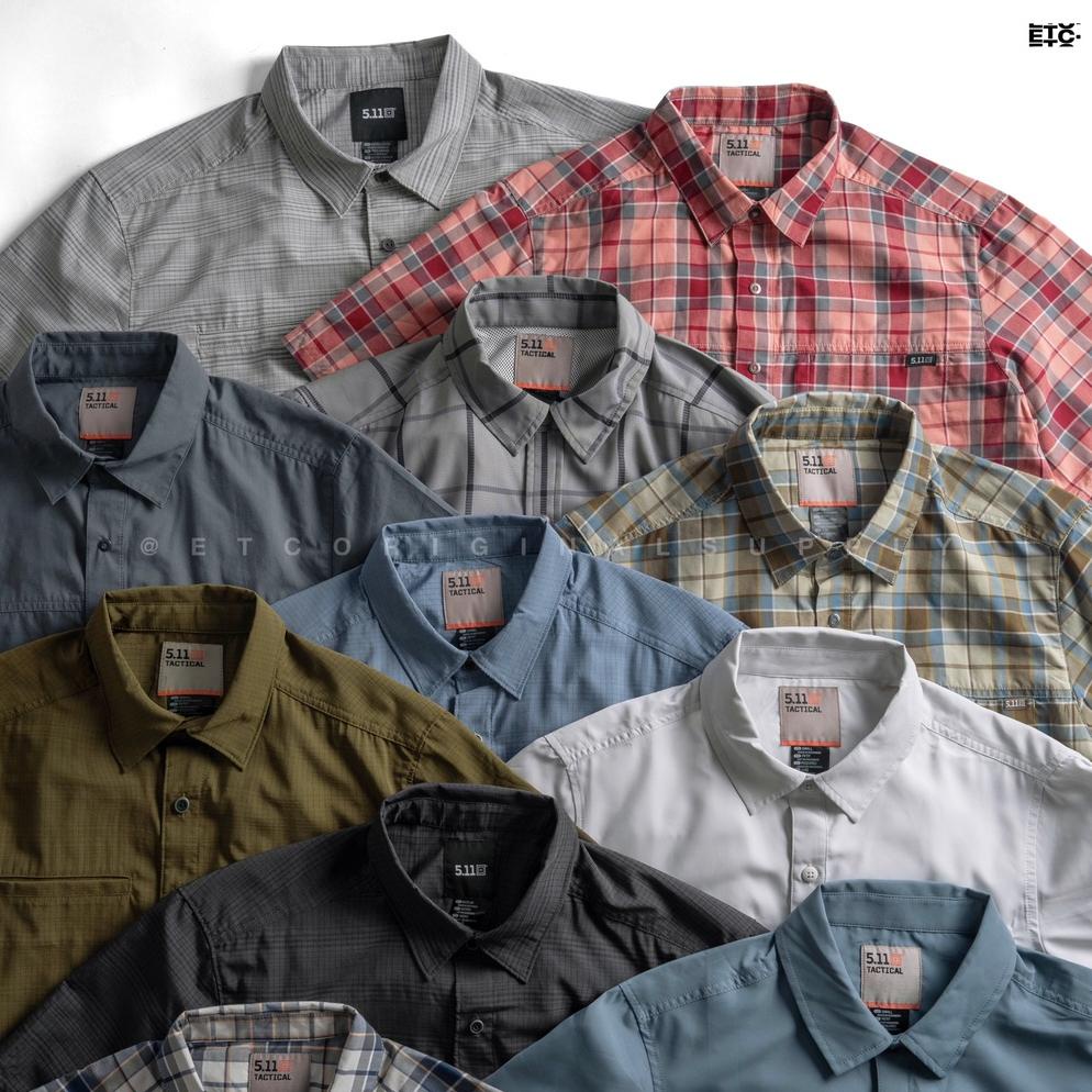 5.11 TCTCL Men's Wyatt & Ripstop Short Sleeve Pocket Shirt