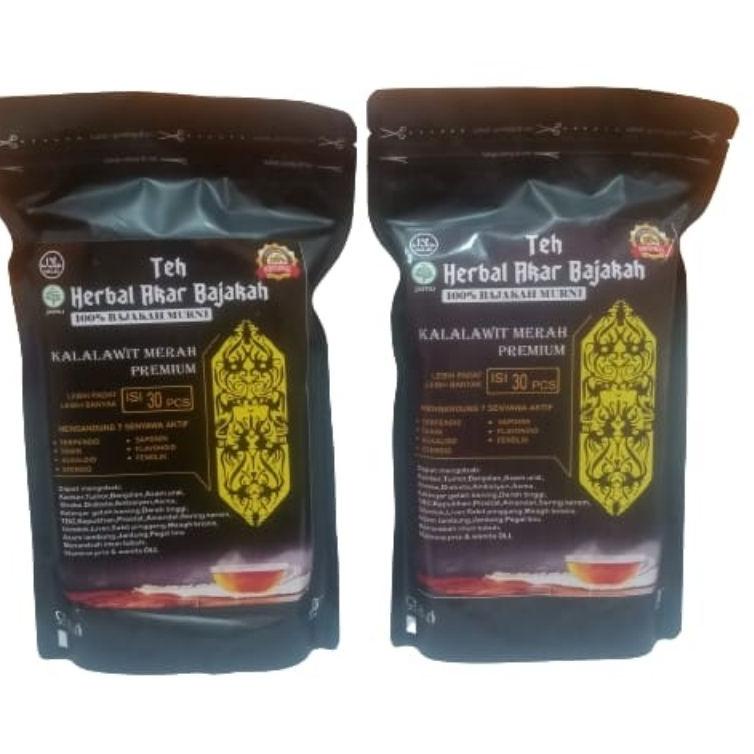 

☄ Paket 2 Pack Teh bajakah/akar bajakah/Kayu bajakah/teh bajakah merah isi 30 premium 100% asli kalimantan ➴