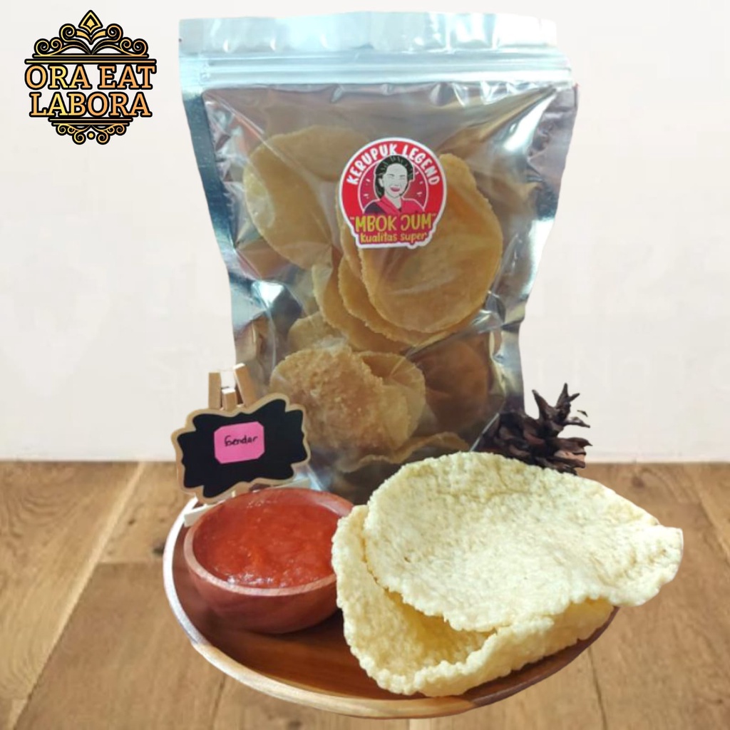 

Kerupuk Mentah Kerupuk Kering Krupuk Gendar Super Gurih Kualitas Premium - Ora Eat Labora