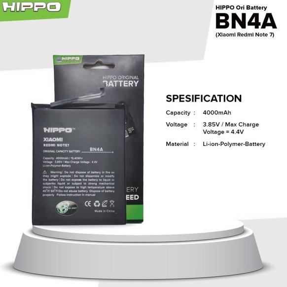 Hippo Baterai Xiaomi Redmi Note 7 & Redmi Note 7 Pro - BN4A