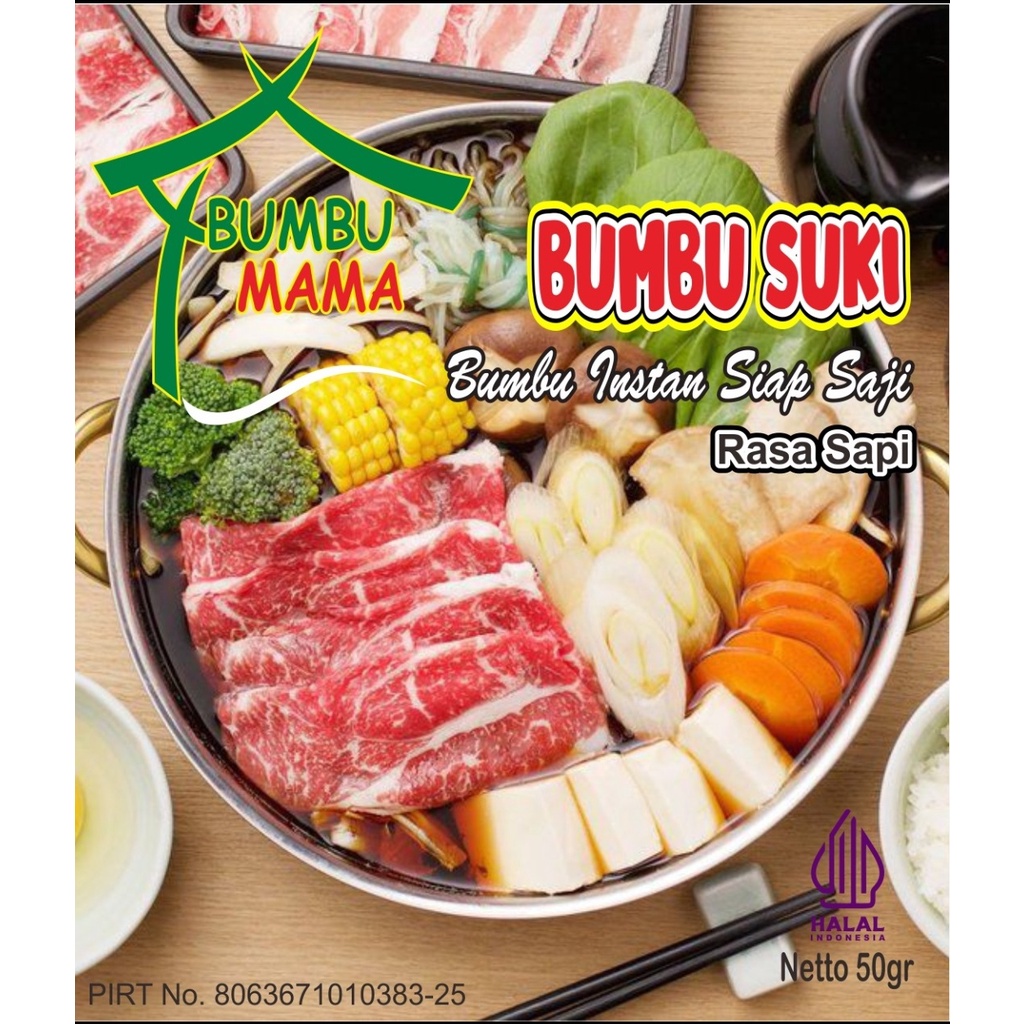 Bumbu Instan Kaldu Sapi untuk Hotpot / Shabu / Suki 50 gram