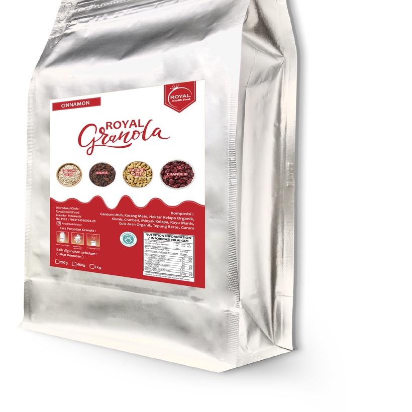 

♘ ROYAL Granola 1 KG CINNAMON ✵