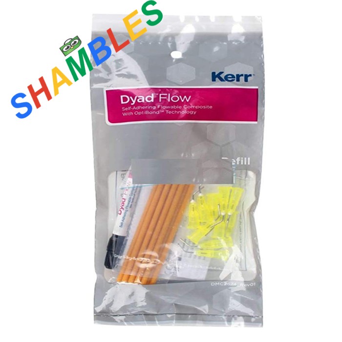 TERLARIS- Dyad Flow Kerr Composite Flow Self Adhesive Flow Composite (NEW)