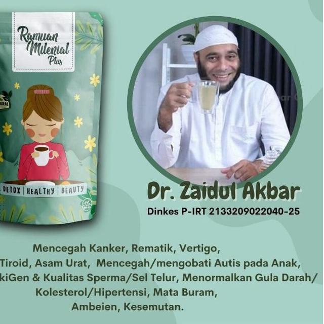 

☏ Dr. ZAIDUL AKBAR MILENIAL PLUS [ REMATIK VARISES AUTO IMUN ASAM URAT MAAG STROKE RINGAN MEMPERBAIKI GEN] Dr. Zaidul Akbar • JSR ☀