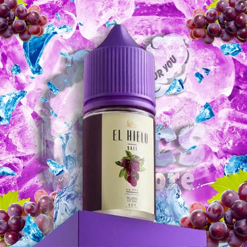 LIQUID EL HIELO GRAPE 30ML