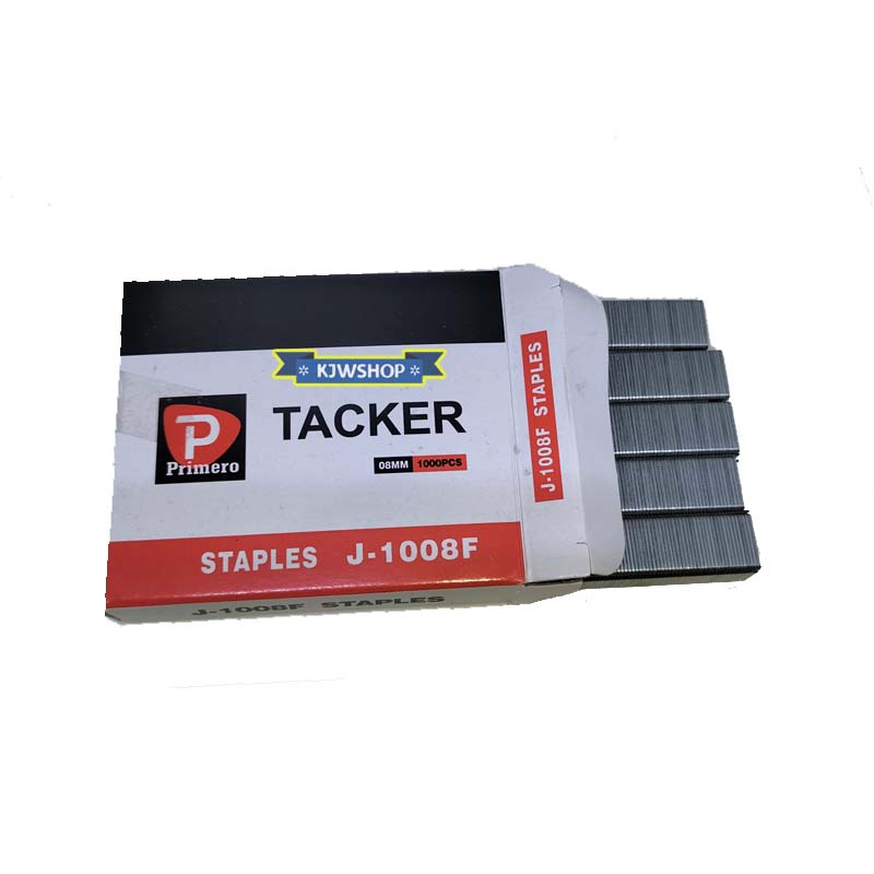 

Isi Staples Tembak 8mm J-1008F isi 1000pcs Tacker Stapler J 1008 F Isi Stapler 8mm Refill Staples Tangan Isi Ulang Staples Tembak 8 mm