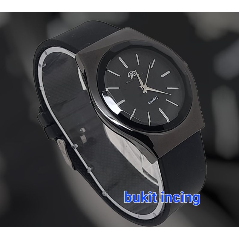 JAM TANGAN PRIA wanita philipe ricci body gold tali karet