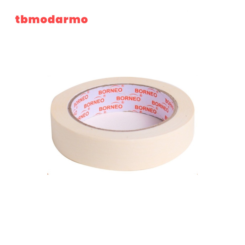 Masking Tape Core Orange Borneo 24mmx36m 12mmx21mm