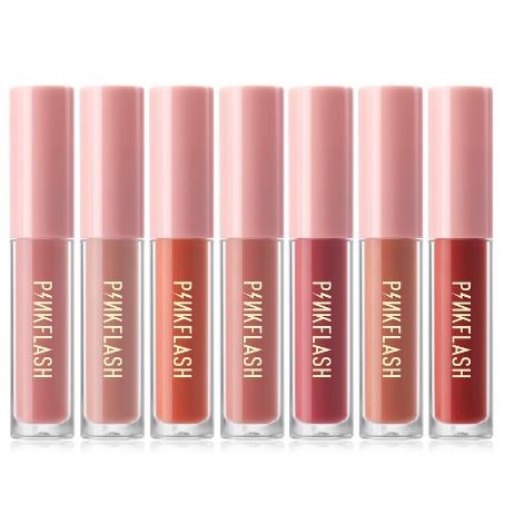 ^ KYRA ^ Pinkflash Long Lasting Matte Lipcream Pink Flash Lip Cream Lipstik