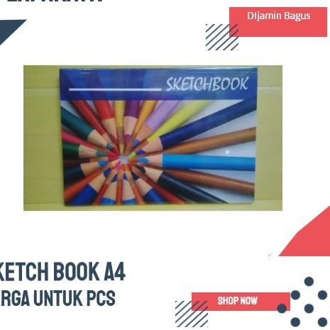 

Paling Laris Buku gambar sketsa / Sketch Book Kiky A4 50 Sheet