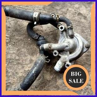 limited stock waterpump pompa air radiator water pump satu set termostat termostar vario 125 old KZL