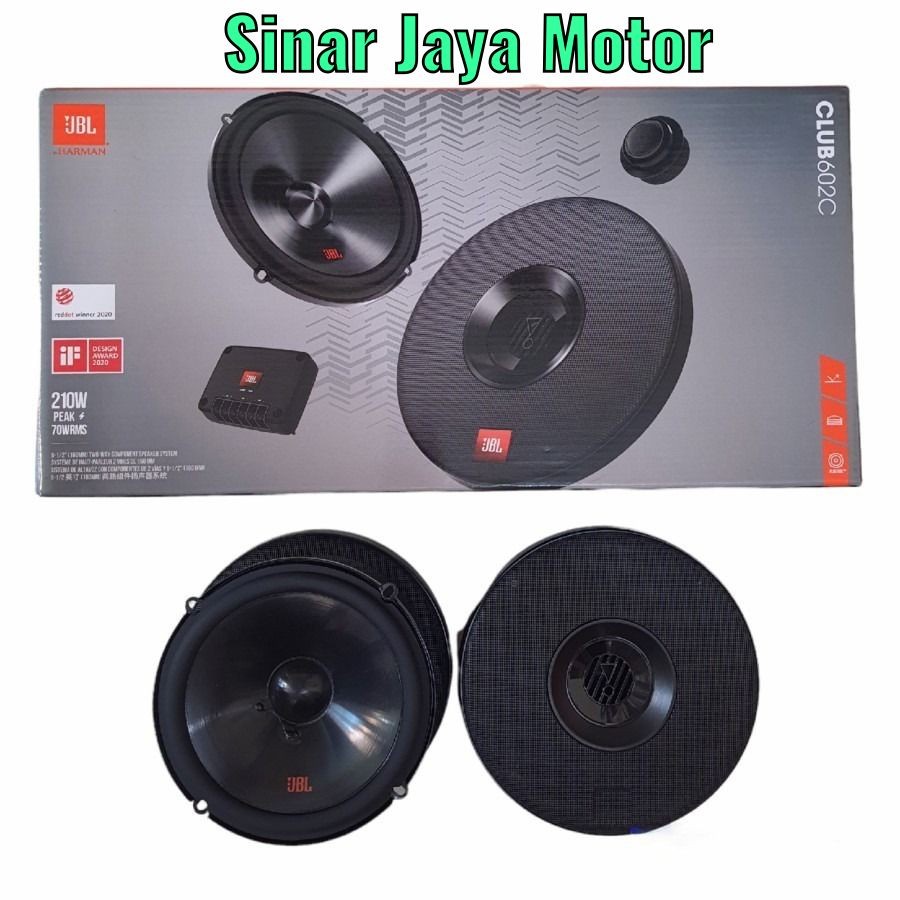 JBL Club 602C Speaker Split Club602C Pintu Mobil 6,5 Inch