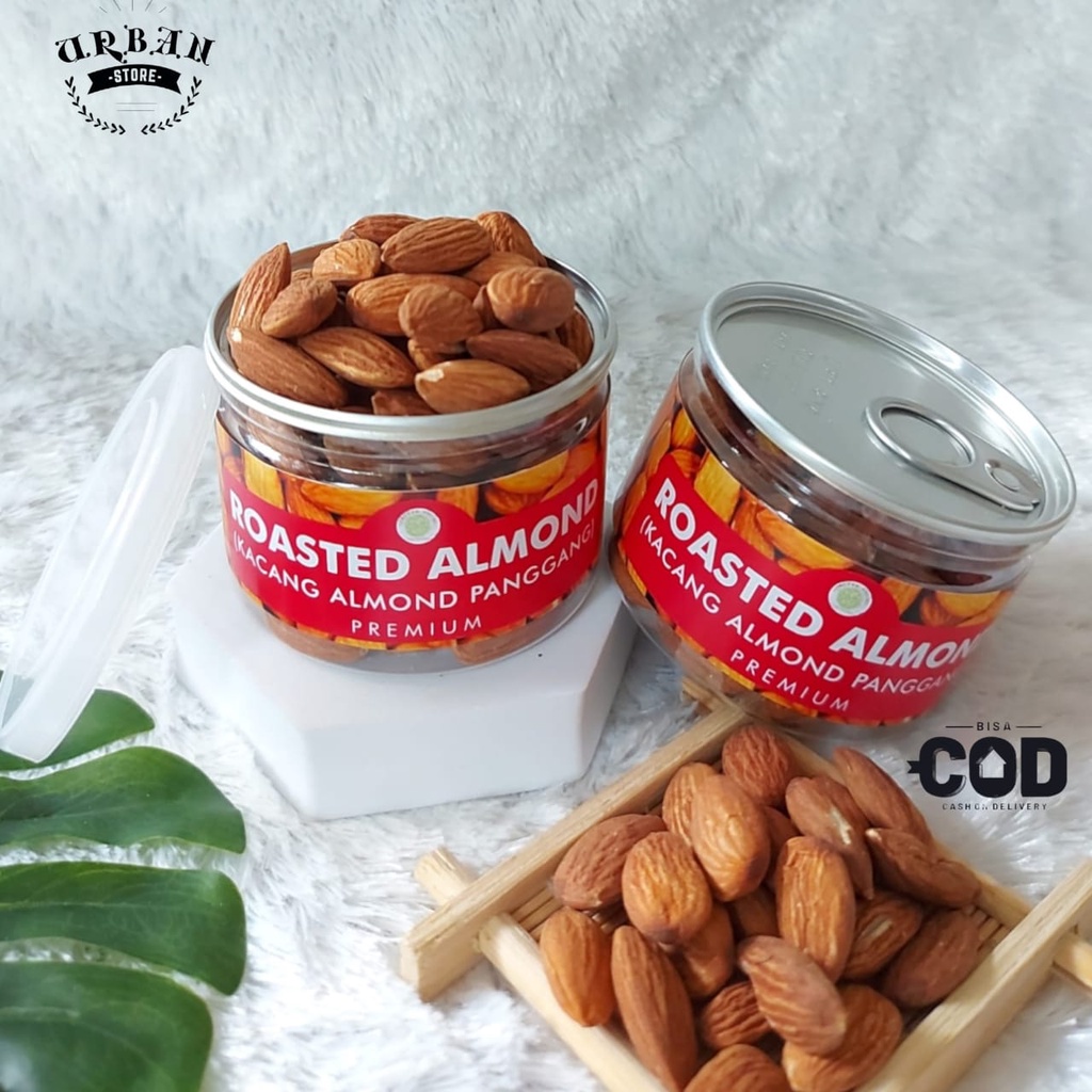 

Can - Roasted Almond Kacang Almond Panggang Almond Oven Matang Kualitas Premium