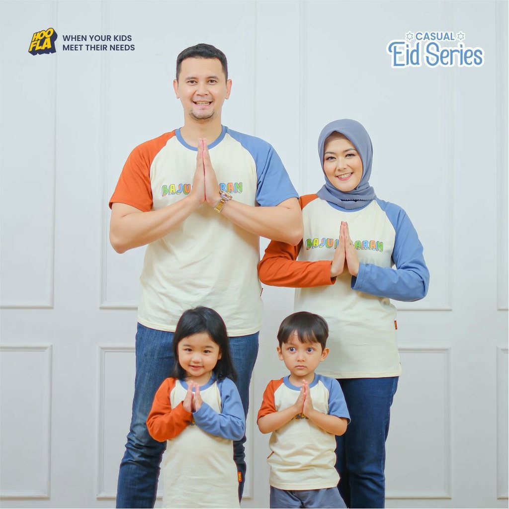 Hoofla Kids Couple Eid Series Couple Keluarga Casual Eid Series