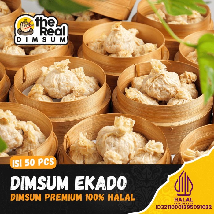 

Frozen Dimsum Ekado Halal Isi 50 Pcs