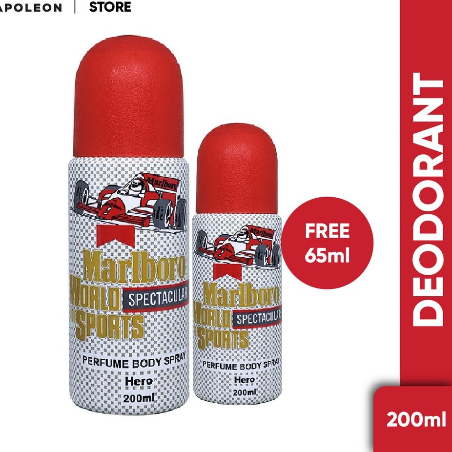 ☎ Parfum Deodorant Napoleon Hero 200 ml Free Hero 65ml ❋