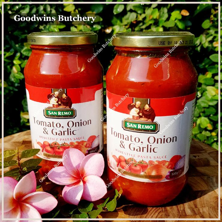 

Sanremo sauce TOMATO ONION GARLIC saus pasta tomat Australia San Remo 500g