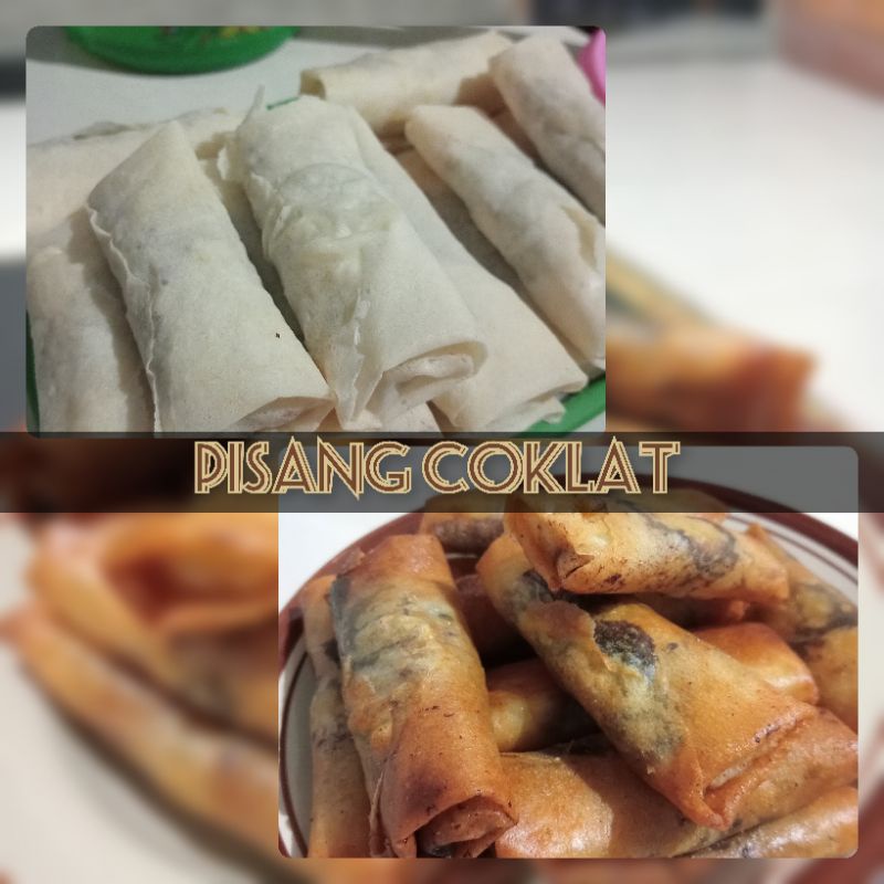 

pisang coklat frozen